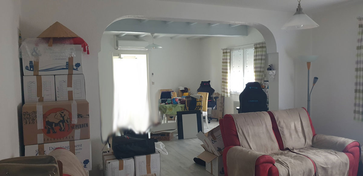 Aménagement complet d’un grand espace de vie - Image avant 2