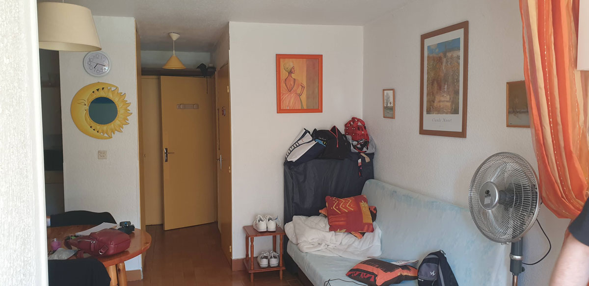 Rénovation complète d’un appartement de plage à Argelès-Plage - Image avant 1