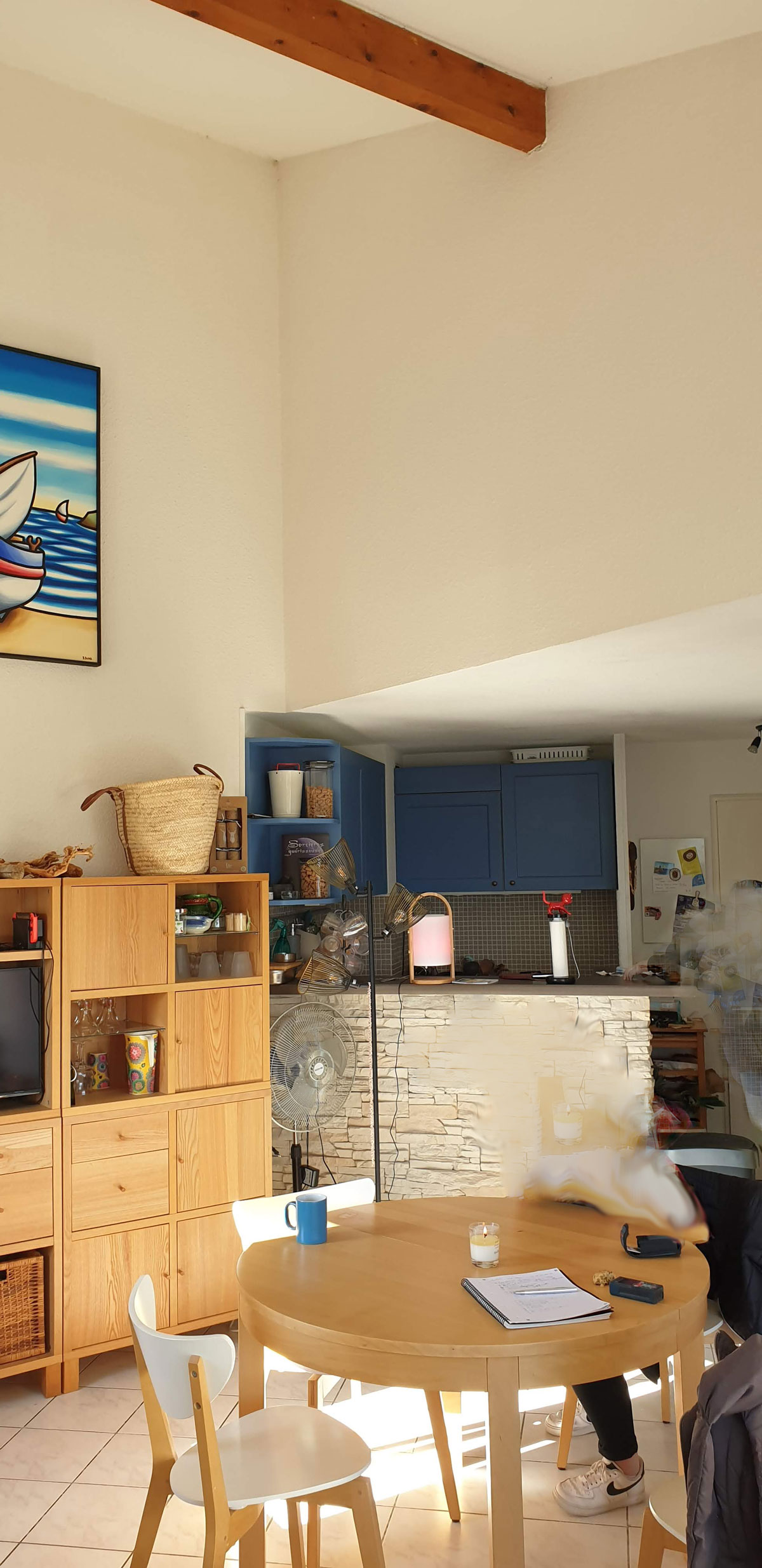 Conception et aménagement sur mesure d’un appartement à Saint-Cyprien Plage - Image avant 1