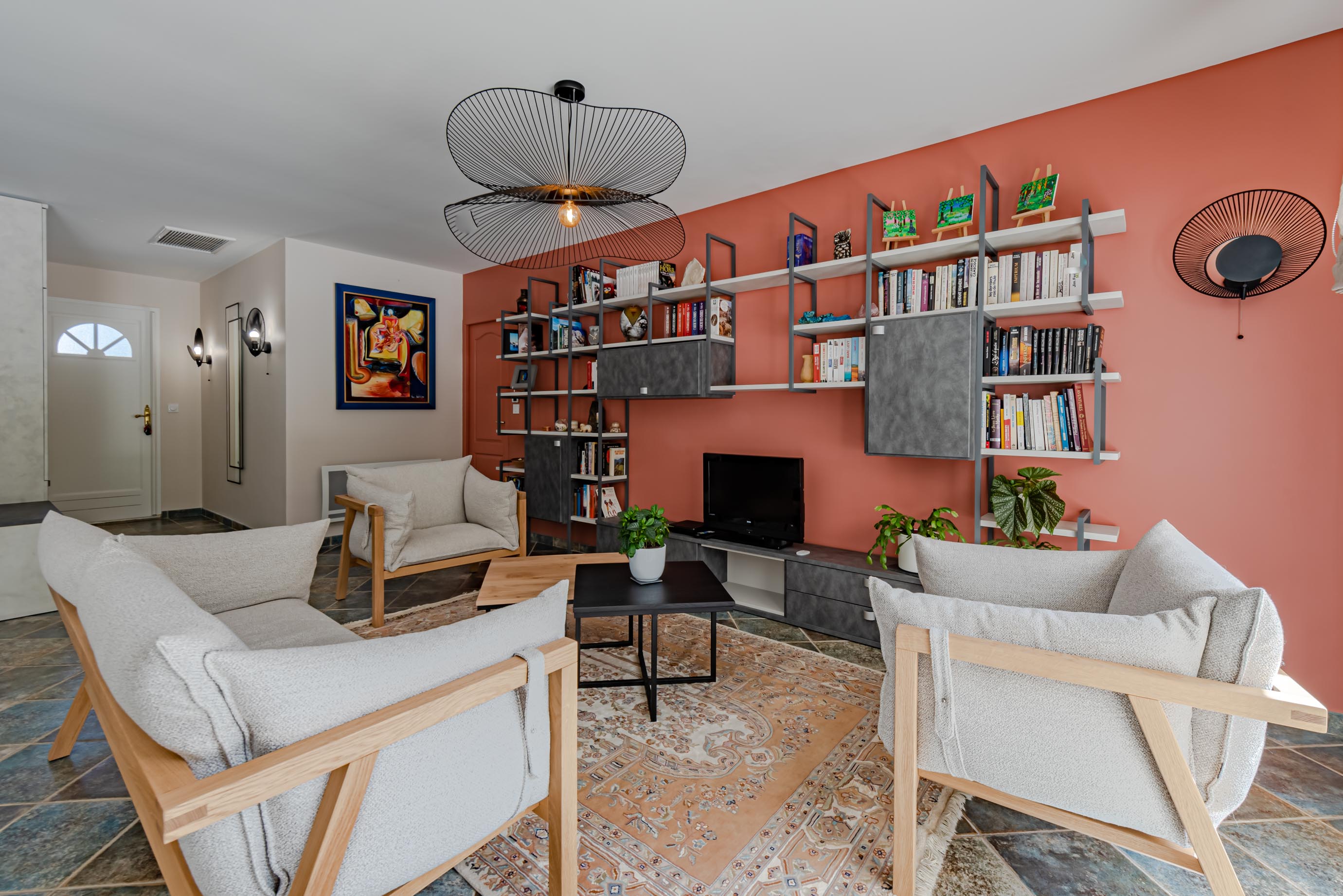 Rénovation d'une pièce de vie – Le Boulou - Image après 19
