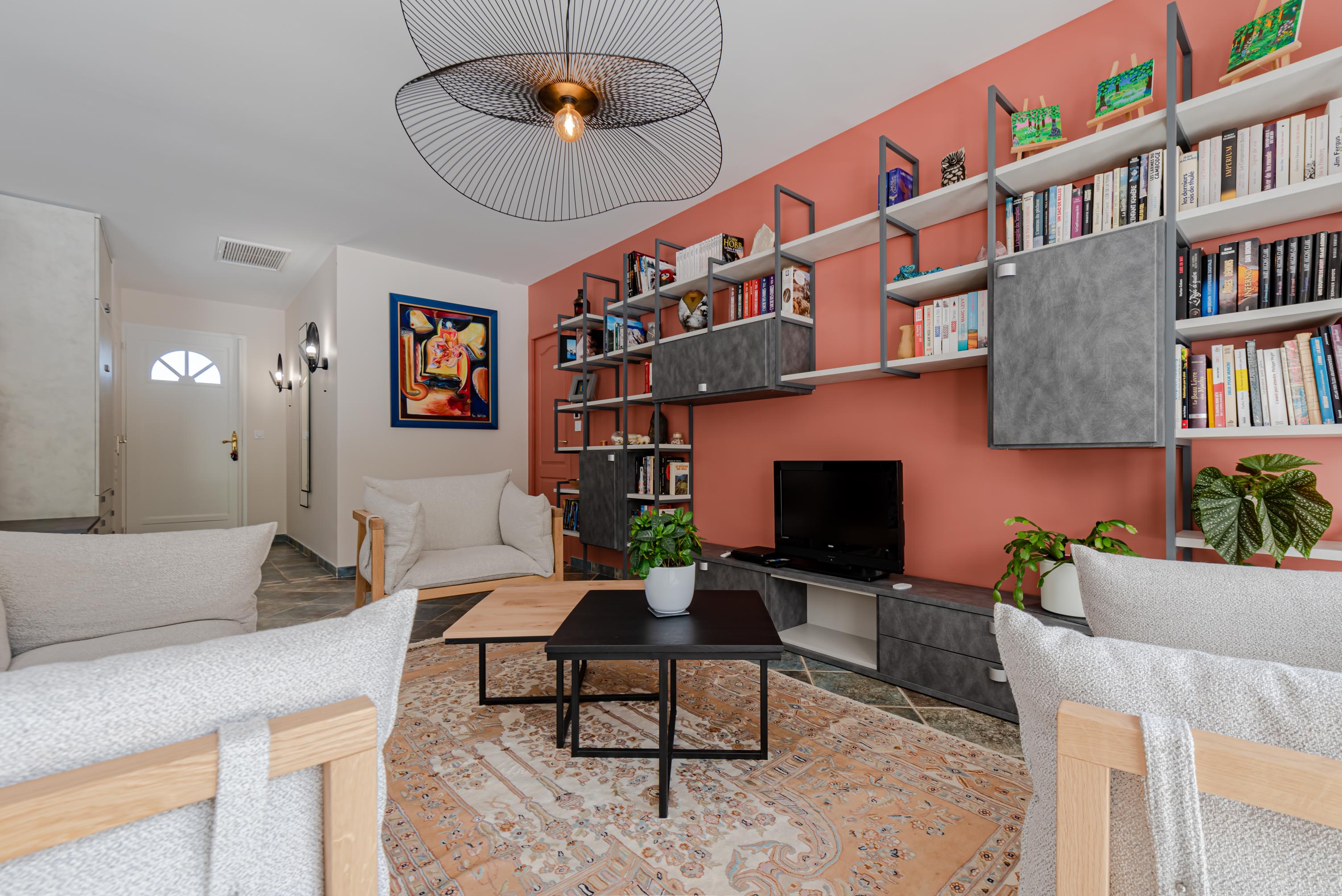 Rénovation d'une pièce de vie – Le Boulou - Image après 24