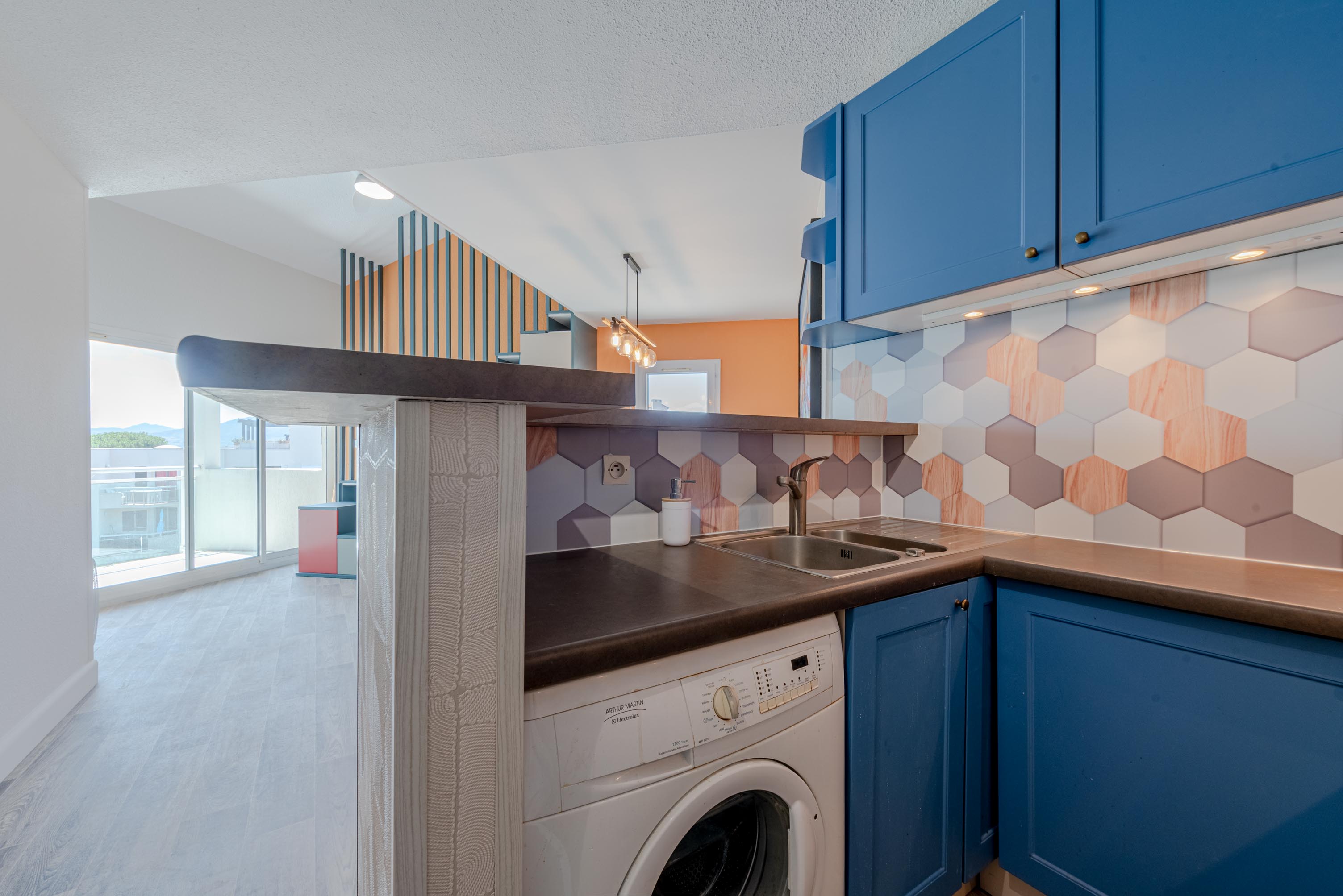 Conception et aménagement sur mesure d’un appartement à Saint-Cyprien Plage - Image après 12