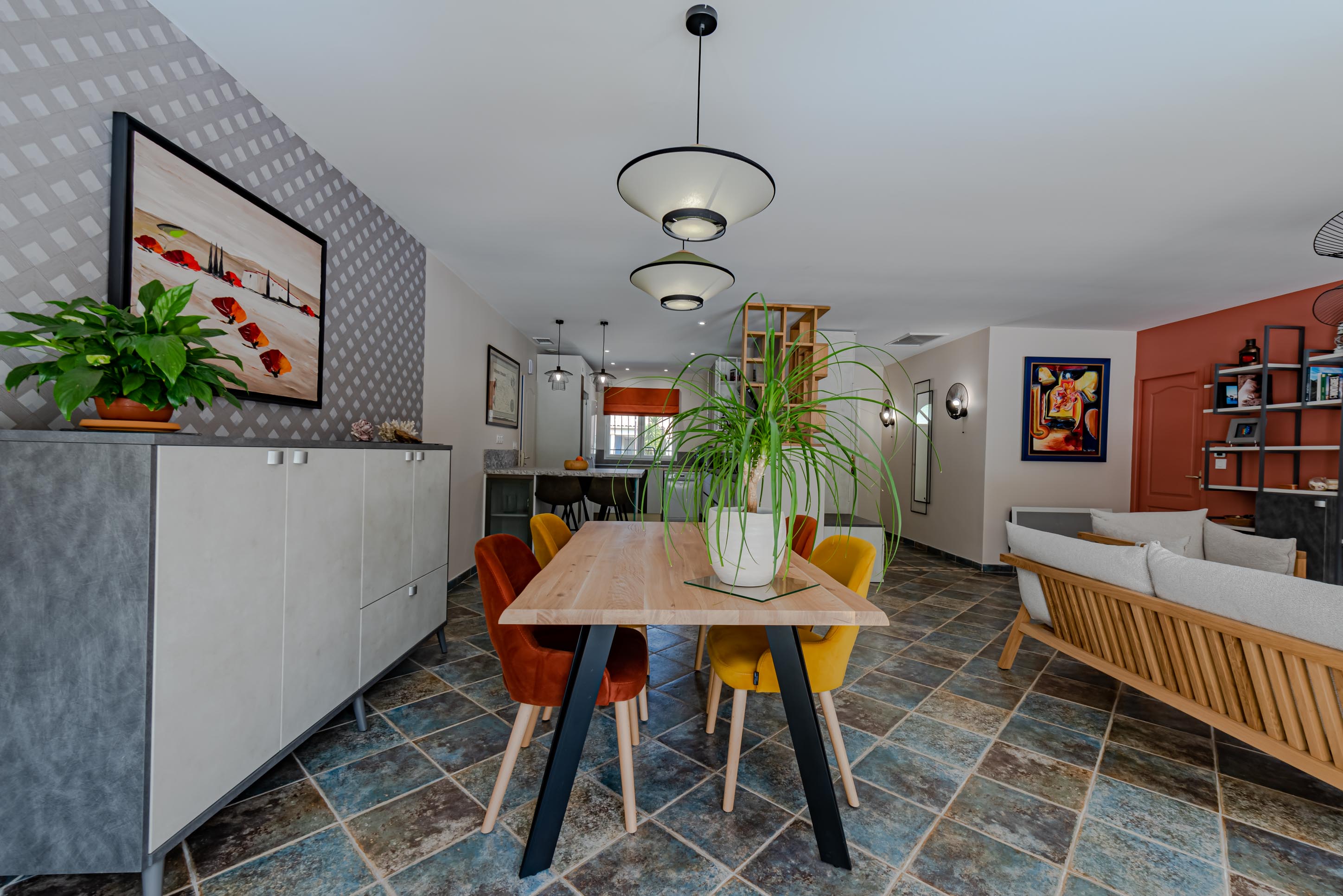 Rénovation d'une pièce de vie – Le Boulou - Image après 11