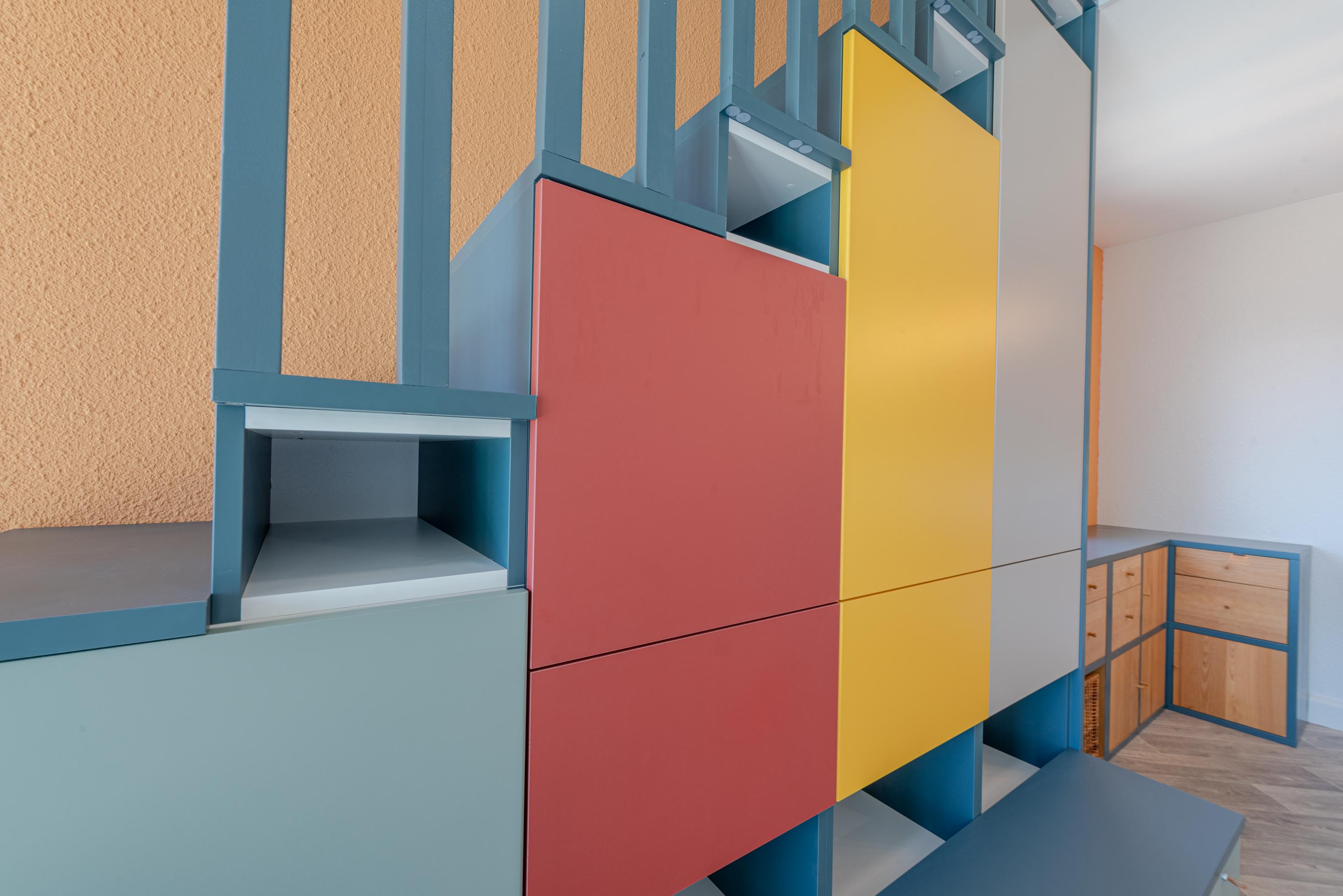 Conception et aménagement sur mesure d’un appartement à Saint-Cyprien Plage - Image après 5