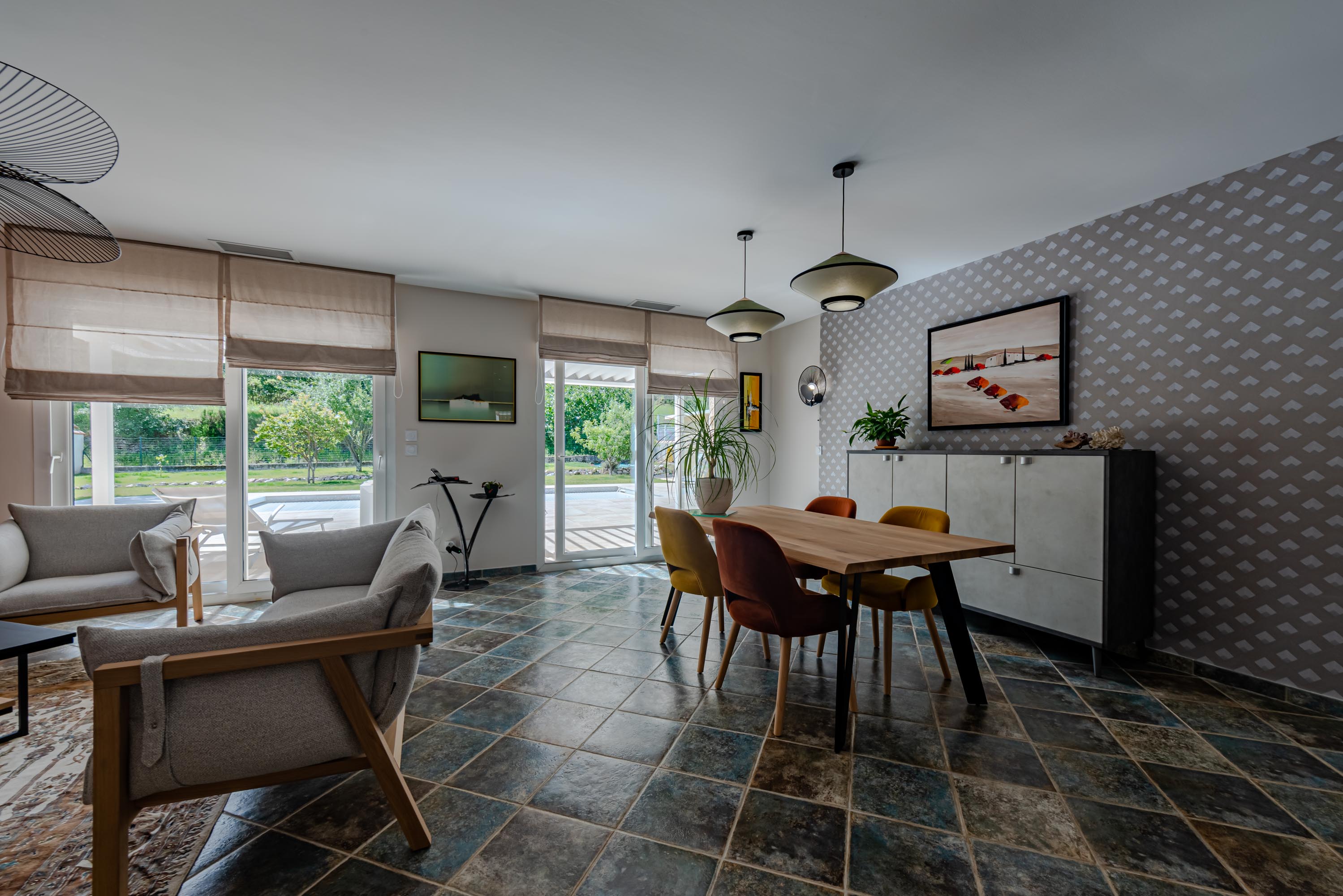 Rénovation d'une pièce de vie – Le Boulou - Image après 8