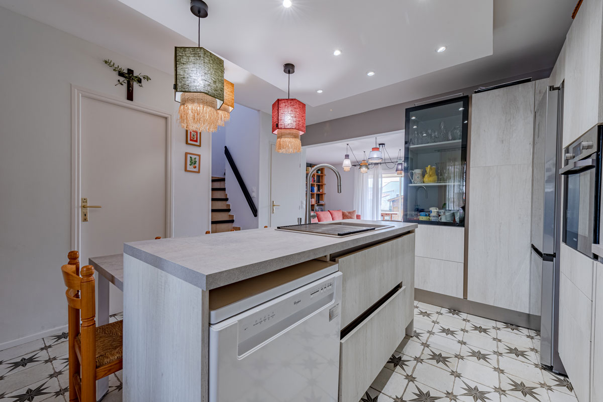 Rénovation complète d'un RDC et d'une salle de bain - Image après 15