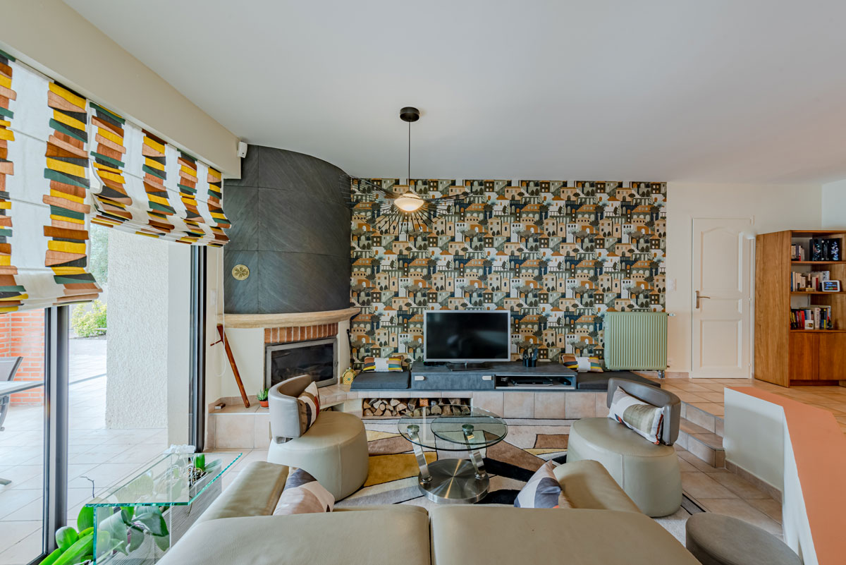 Décoration et aménagement sur mesure d’une pièce de vie - Image après 2