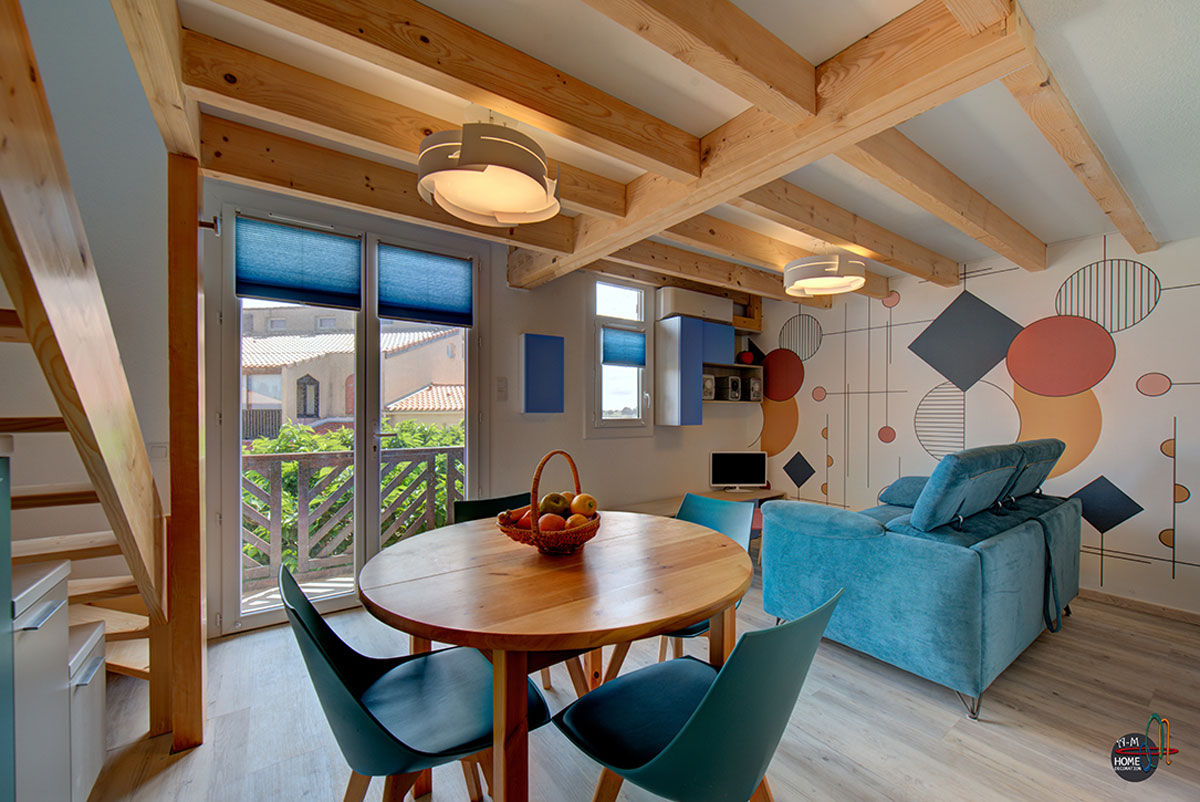 Restructuration et rénovation complète d’un duplex à Port Leucate