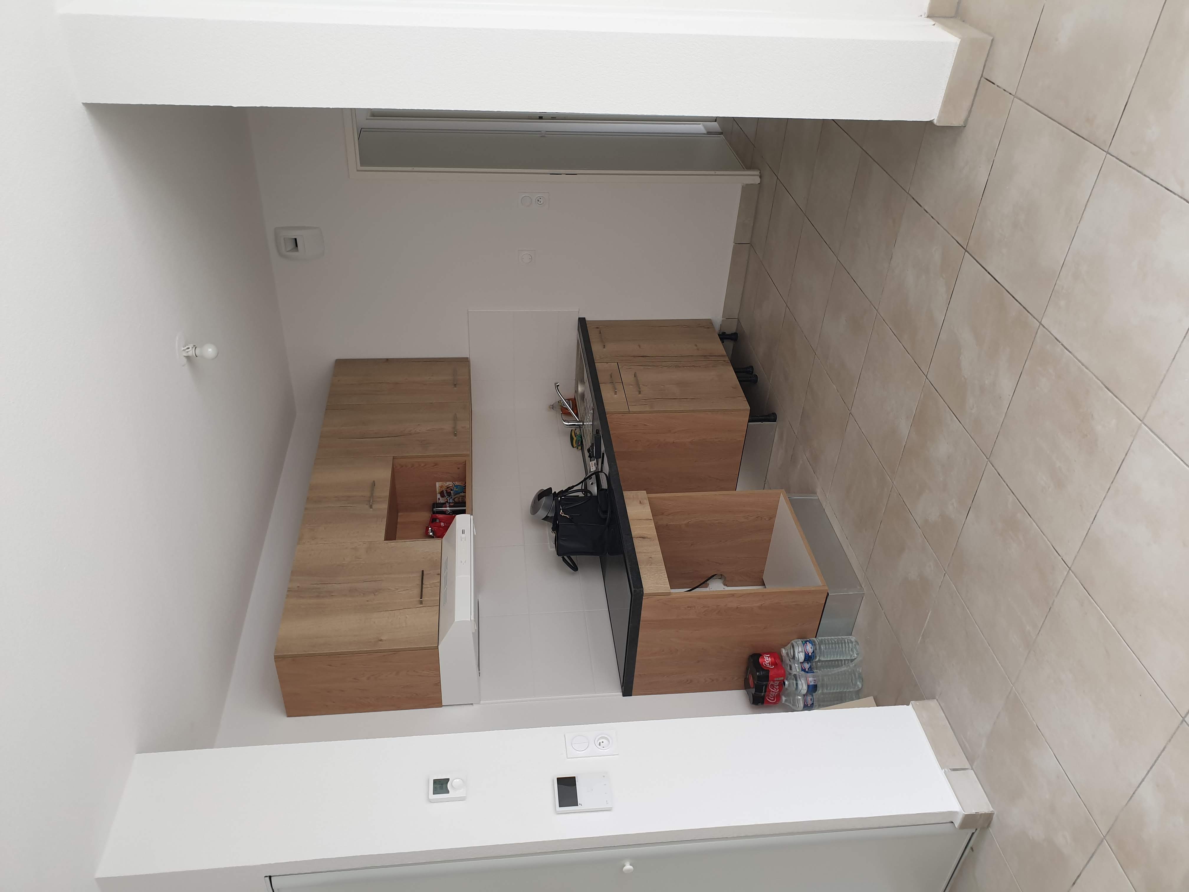 Aménagement et décoration d’un appartement neuf à Argelès-sur-Mer - Avant